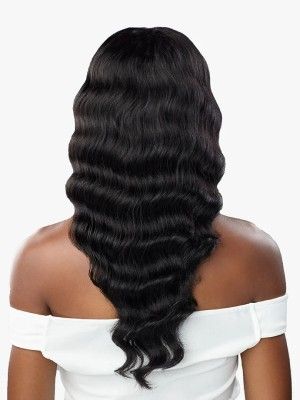 10A Ocean Wave 22 HeadBand Virgin Human Hair Half Wig Sensationnel