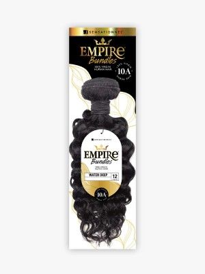 10A Water Deep Empire Virgin Human Hair Bundle Sensationnel