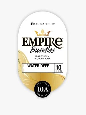 10A Water Deep Empire Virgin Human Hair Bundle Sensationnel