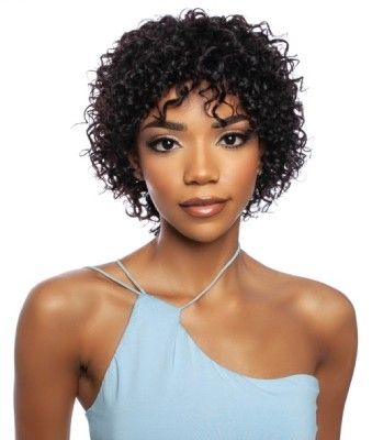 11A Classic Curl 10 100 Unprocessed Human Hair Full Wig Trill Mane Concept