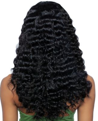 11A Loose Crimp Full Bang 22 Brazilian Remy Human Hair Full Wig Trill Mane Concept