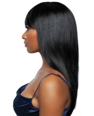 11A Straight Full Bang 22 Brazilian Remy Human Hair Full Wig Trill Mane Concept