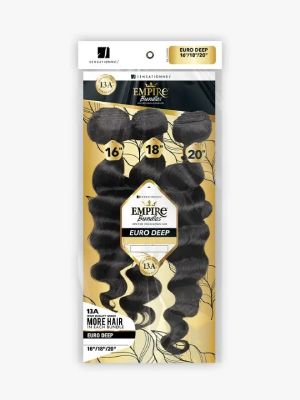 13A Empire Multi Euro Deep Virgin Human Hair Bundle Weave Sensationnel