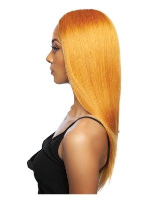 13A Straight 28 Ginger Orange HD Lace Front Wig Mane Concept