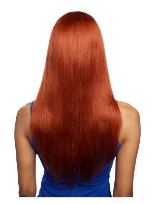 13A Straight 24 Pumpkin Spice HD Lace Front Wig Mane Concept