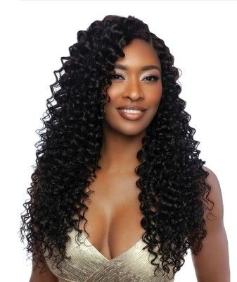 15A Gold Luster Deep Wave Unprocessed Human Hair Mane Concept
