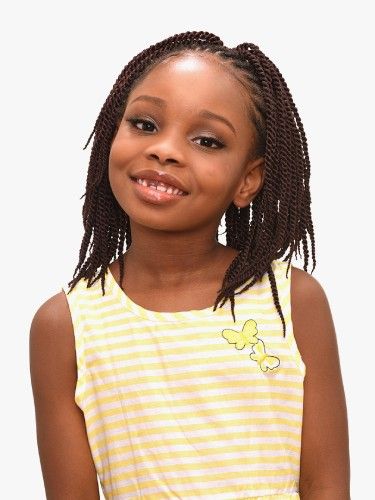 Ghana Kids Butterfly Locs 8 Realistic Premium Fiber Beauty