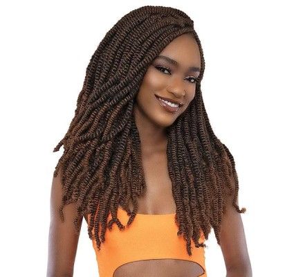 2X CURL BAE 4B 24 Inch Afro Nala Tress Crochet Braid By Janet Collection