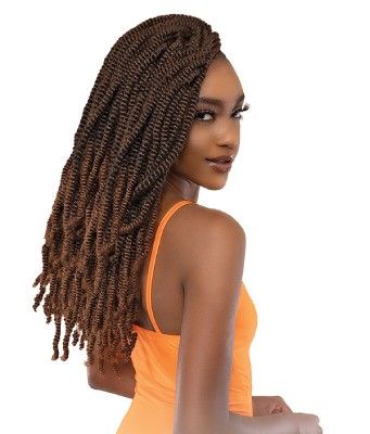 2X CURL BAE 4B 10 Inch Afro Nala tress Crochet Braid By Janet Collection