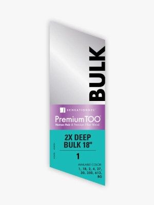 2X Deep Bulk 18 Premium Too Braiding Hair Sensationnel