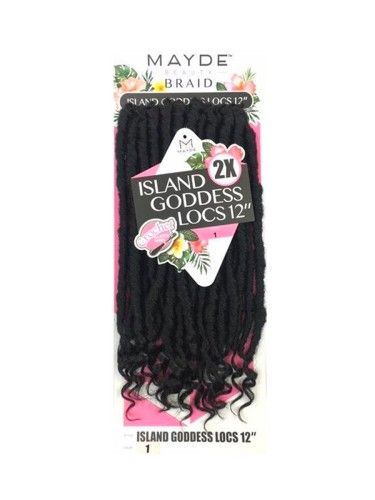 2x Island Goddess Locs 12 Inch By Mayde Beauty Crochet Braid