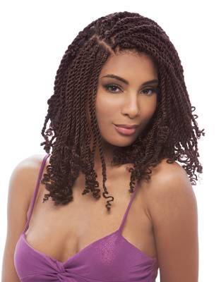 2X Kinky Bulk 12 Natural Afro 100 Human Hair Crochet Braid Janet Collection