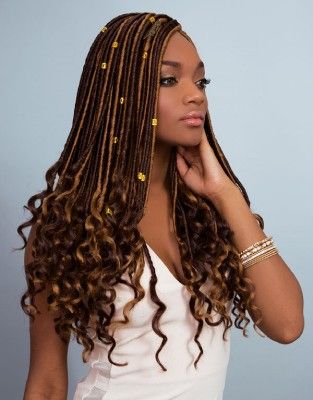 2X Mambo GODDESS LOCS Straight 20 Inch Crochet Braid by Janet Collection