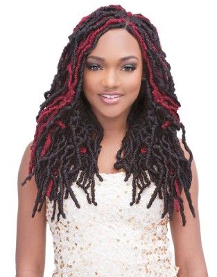 2X Mambo Natural Born Locs 18 Inch Crochet By Janet Collection
