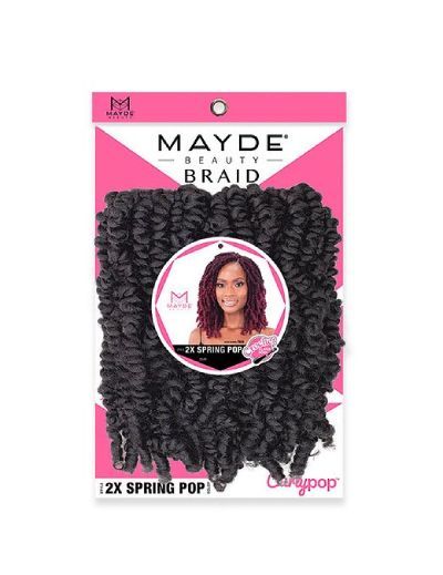 2X Spring Pop Mayde Beauty Crochet Braid