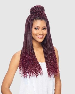 2X Straight Goddess 18 Synthetic Hair Crochet Braid By Kalon Tress - Vanessa