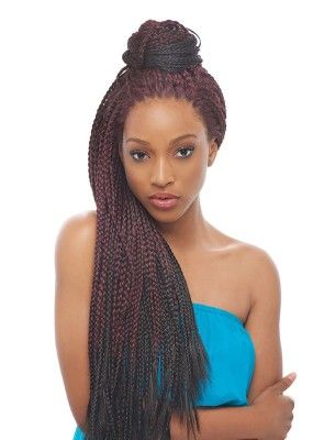 2X Twin Super Jumbo Braid Premium Synthetic Hair Crochet Braid By Janet Collection 