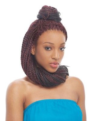 2X Twin Super Jumbo Braid Premium Synthetic Hair Crochet Braid By Janet Collection 