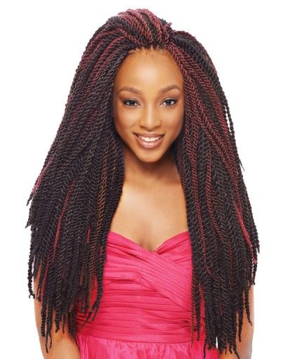 2X Mambo Tantalizing Twist Braid 18 Inch Crochet Braid By Janet Collection