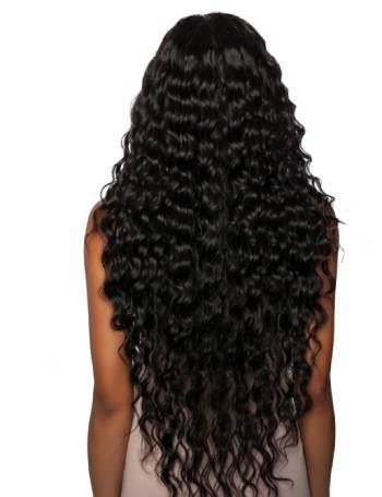 Loose Deep 24 100 Unprocessed Human Hair HD Lace Front Wig Trill Mane Concept