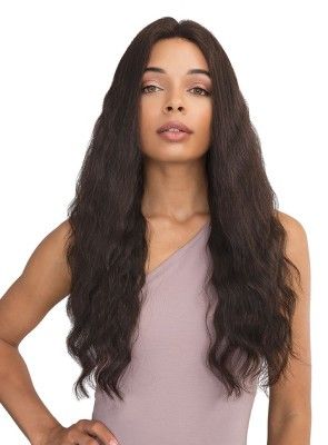360 French Wave 26 Inch 100 Virgin Remy Hair Full Lace Wig By Janet Collection