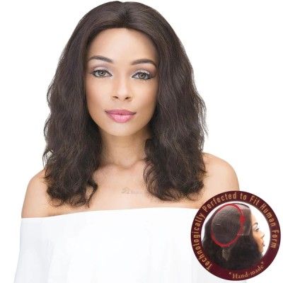 360 Natural 18 Inch Remi Human Hair Full Lace Wig By Janet Collection