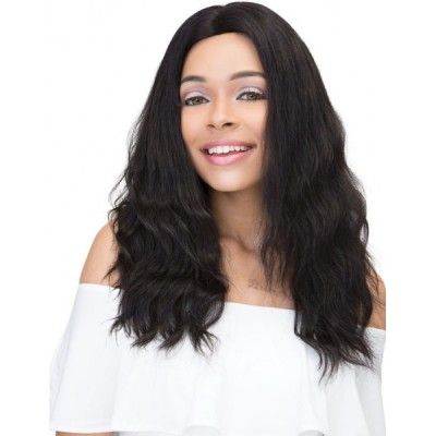 360 Natural 22 Inch Remi Human Hair Full Lace Wig By Janet Collection