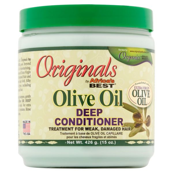 ORIGINALS BY AFRICA BEST Olive Oil Deep Conditioner 15 oz