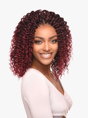 3x Bohemian Locs 12 Inch (3C) Realistic Beauty Element Crochet Braid- Bijoux