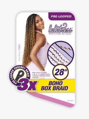 3X Boho Box 28 Crochet Braid Lulutress Sensationnel