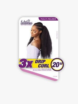 3X Drip Curl 20 Inch Lulu Tress Braiding Hair Sensationnel