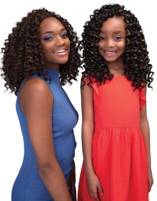 3X European Curl 10 Inch Synthetic Chic 'N Curly Crochet Braids By Janet Collection