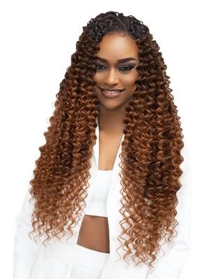 3X EZ Split Deep Wave 56 Nala Tress Braiding Hair Janet Collection