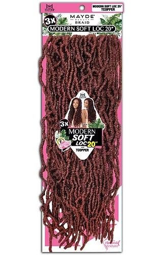 3X Modern Soft Loc 20 Inch Mayde Beauty Crochet Braid