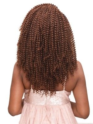 3X Ghana Twist Springy Water Wave 14 Crochet Braid Beauty Elements