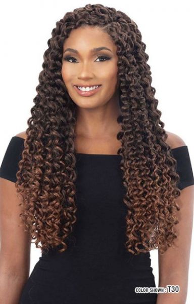 3X Tinzy Curl 18 Inch by Mayde Beauty Crochet Braid