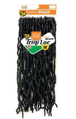 3x Trini Loc 14 Glance Crochet Braid By Model Model