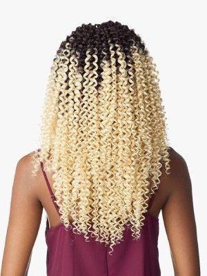 3X Water Wave 14 Inch Lulu Tress Braiding Hair Sensationnel