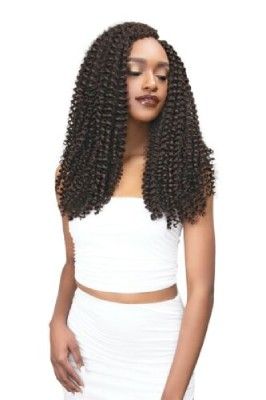 3X Water Wave 20 Inch Pre-stretched Crochet Braid By Janet Collection