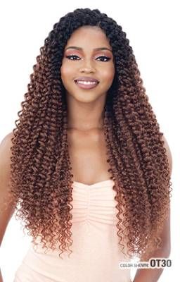 3X Water Wave 22 Glance Braiding Hair By Model Model