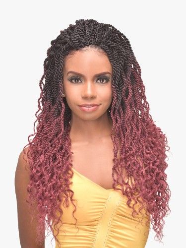 4X Curly Senegal (18+18+20+20) Pre-Stretched Realistic Beauty Element Crochet Braid - Bijoux