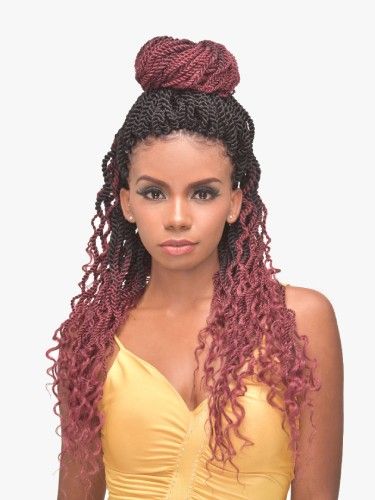 4X Curly Senegal (18+18+20+20) Pre-Stretched Realistic Beauty Element Crochet Braid - Bijoux