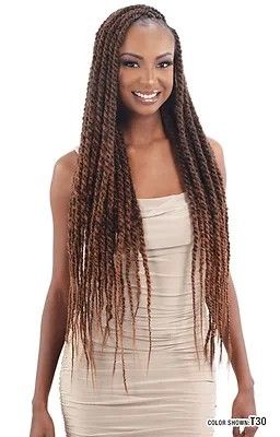 4X Moisture Infused Cuban Twist 20 Crochet Braid Mayde Beauty