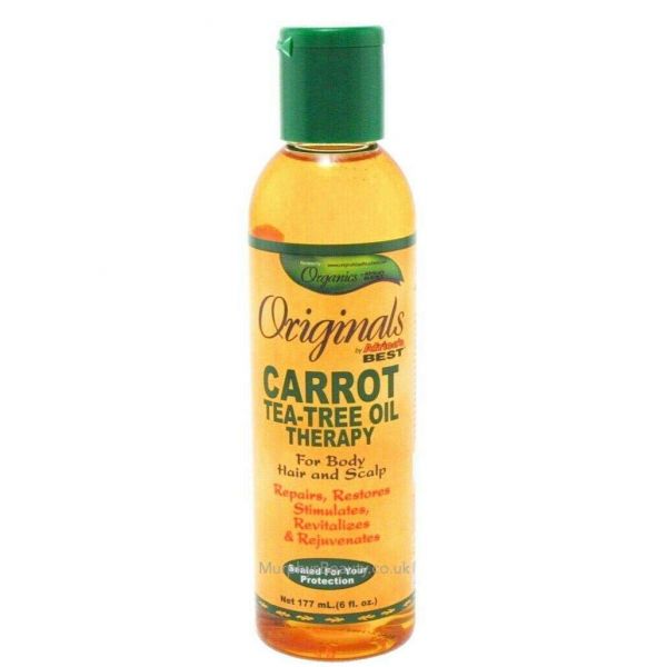Africas Best Orig Carrot Tea Tree Oil 6 oz