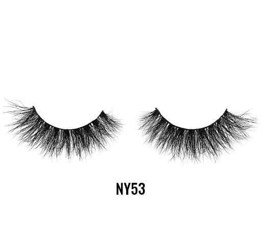 NY 53 3D NY MINK LASH Laflare 100% MINK HAIR
