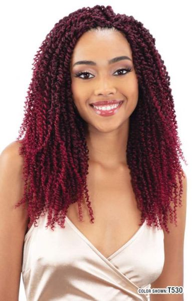 5x Boho Baha Twist 12 Crochet Braid Mayde Beauty