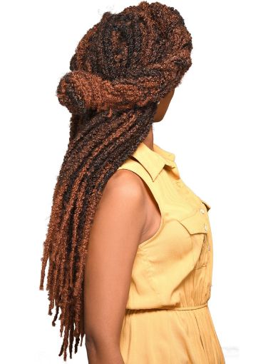 3X Butterfly Locs 18 Inches Ghana Realistic Beauty Element Crochet Braid - Bijoux