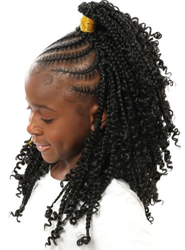 Realistic Ghana Kids 12 Boho Box Crochet Braid Beauty Elements