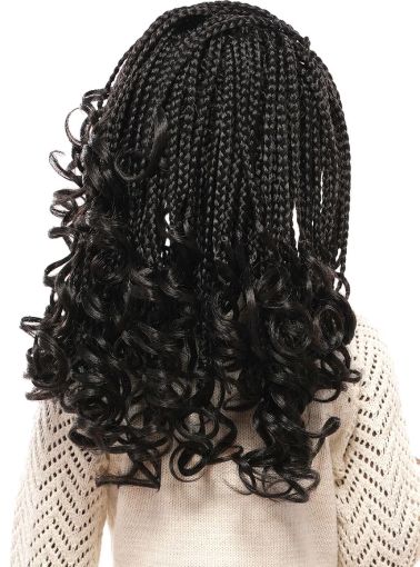 Realistic Ghana Kids French Box 16 Crochet Braid Beauty Elements