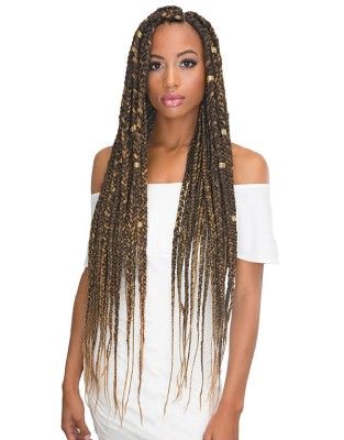 6X EZ Tex PRE-Stretched 56 Inch 6PCS Braiding Hair By Janet Collection